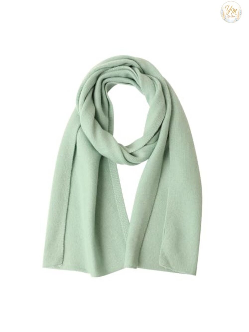 Luxury 100% Cashmere Short Scarf, 59x10, Extra Warm Winter Scarf with Gift Box